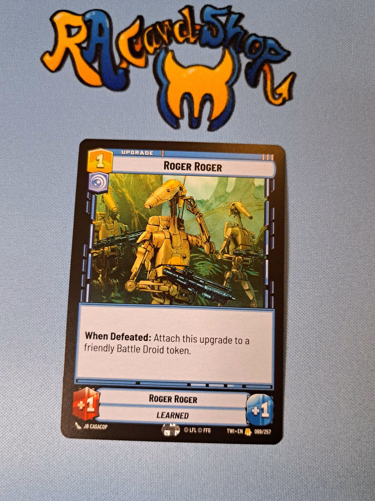 Roger Roger Rare 069/262 Twilight of the Republic (TWI) Star Wars Unlimited TCG