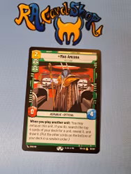 Mas Amedda Rare 101/262 Twilight of the Republic (TWI) Star Wars Unlimited TCG