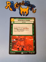 In Defense of Kamino Rare 129/262 Twilight of the Republic (TWI) Star Wars Unlimited TCG