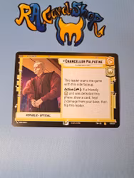 Chancellor Palpatine / Darth Sidious Rare Leader 017/262 Twilight of the Republic (TWI) Star Wars Unlimited TCG