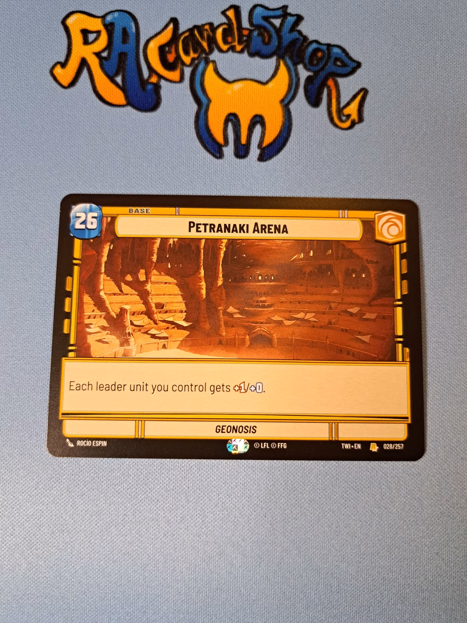 Petranaki Arena Rare 028/257 Twilight of the Republic (TWI) Star Wars Unlimited TCG