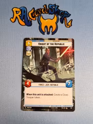 Knight of The Republic Common Hyper 322 Twilight of the Republic (TWI) Star Wars Unlimited TCG