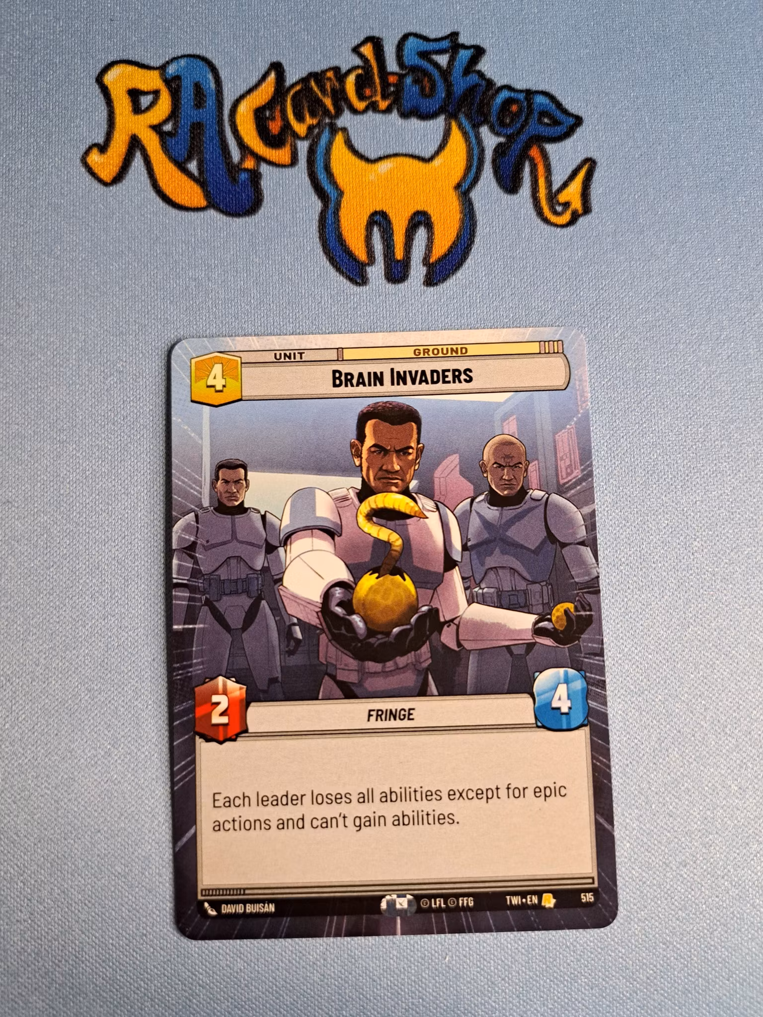 Brain Invaders Rare Hyper 515 Twilight of the Republic (TWI) Star Wars Unlimited TCG