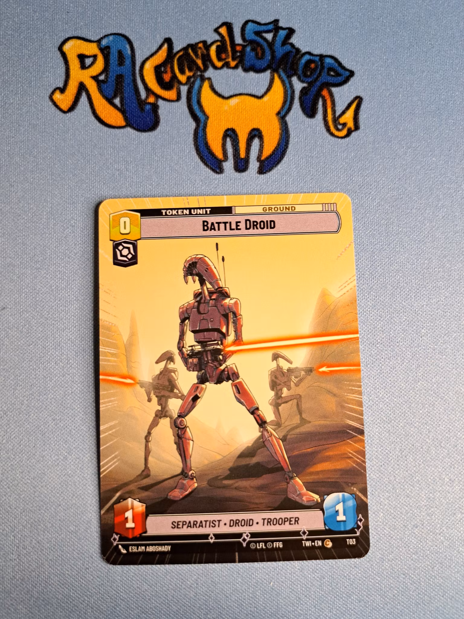 Pyke Palace / Battle Droid Common Hyper 519 Twilight of the Republic (TWI) Star Wars Unlimited TCG