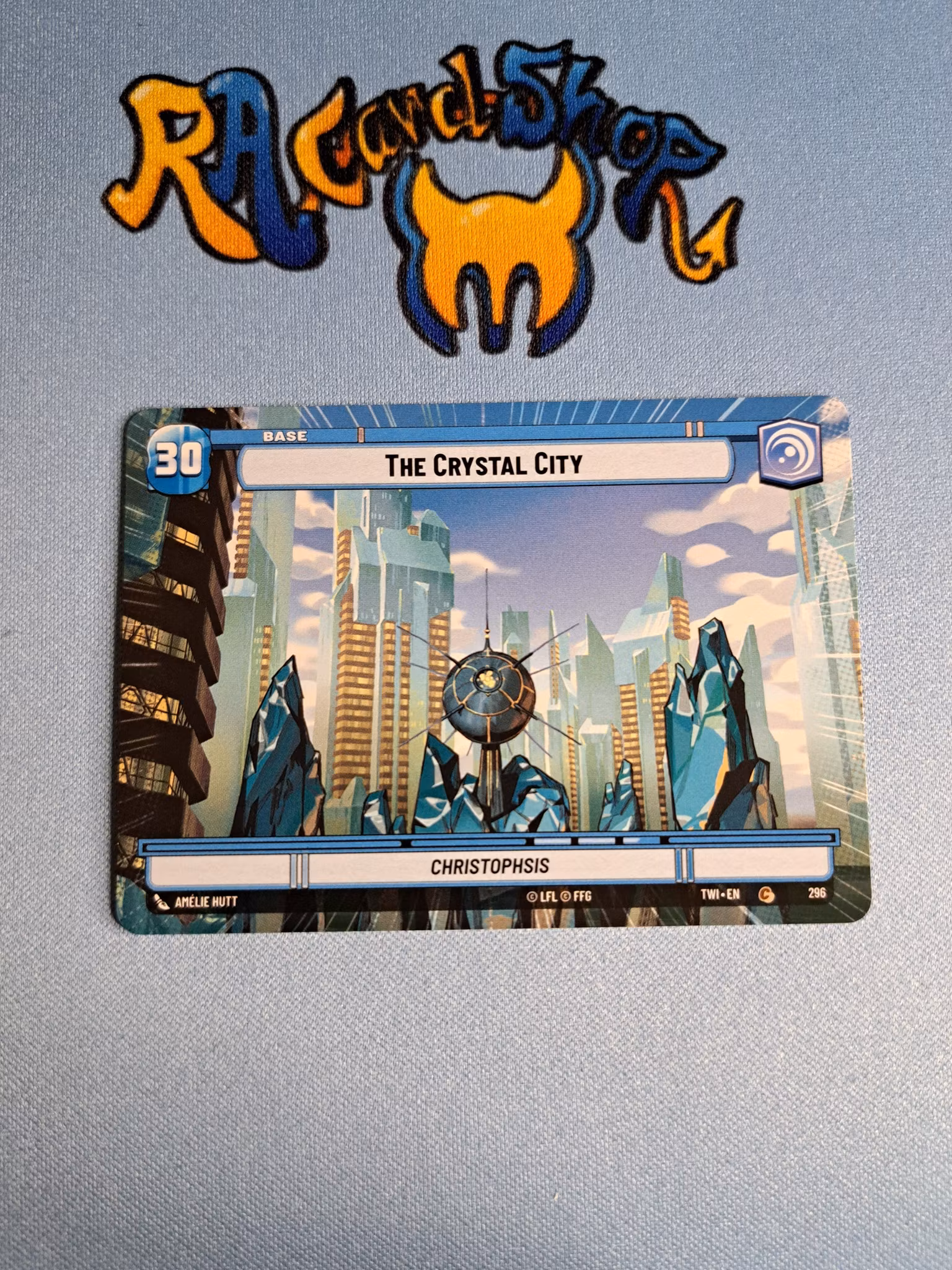 The Crystal City / Battle Droid Common Hyper 296 Twilight of the Republic (TWI) Star Wars Unlimited TCG