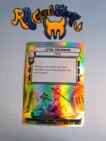 Lethal Crackdown Uncommon Hyper Foil 314 Twilight of the Republic (TWI) Star Wars Unlimited TCG