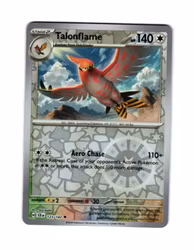 Talonflame Reverse Holo Uncommon 123/142 Stellar Crown Pokemon
