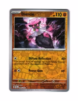 Diancie Reverse Holo Uncommon 086/142 Stellar Crown Pokemon