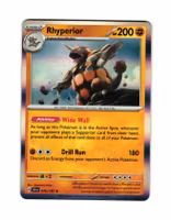 Rhyperior Holo Rare 076/142 Stellar Crown Pokemon