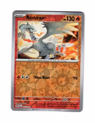 Reshiram Reverse Holo Uncommon 022/142 Stellar Crown Pokemon