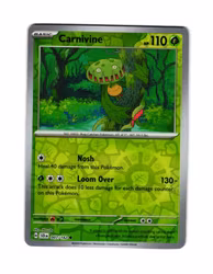 Carnivine Reverse Holo Common 007/142 Stellar Crown Pokemon