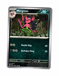 Morgrem Common 095/142 Stellar Crown Pokemon