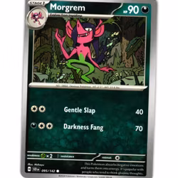 Morgrem Common 095/142 Stellar Crown Pokemon