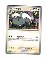 Purugly Common 117/142 Stellar Crown Pokemon