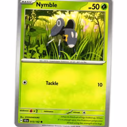 Nymble Common 015/142 Stellar Crown Pokemon