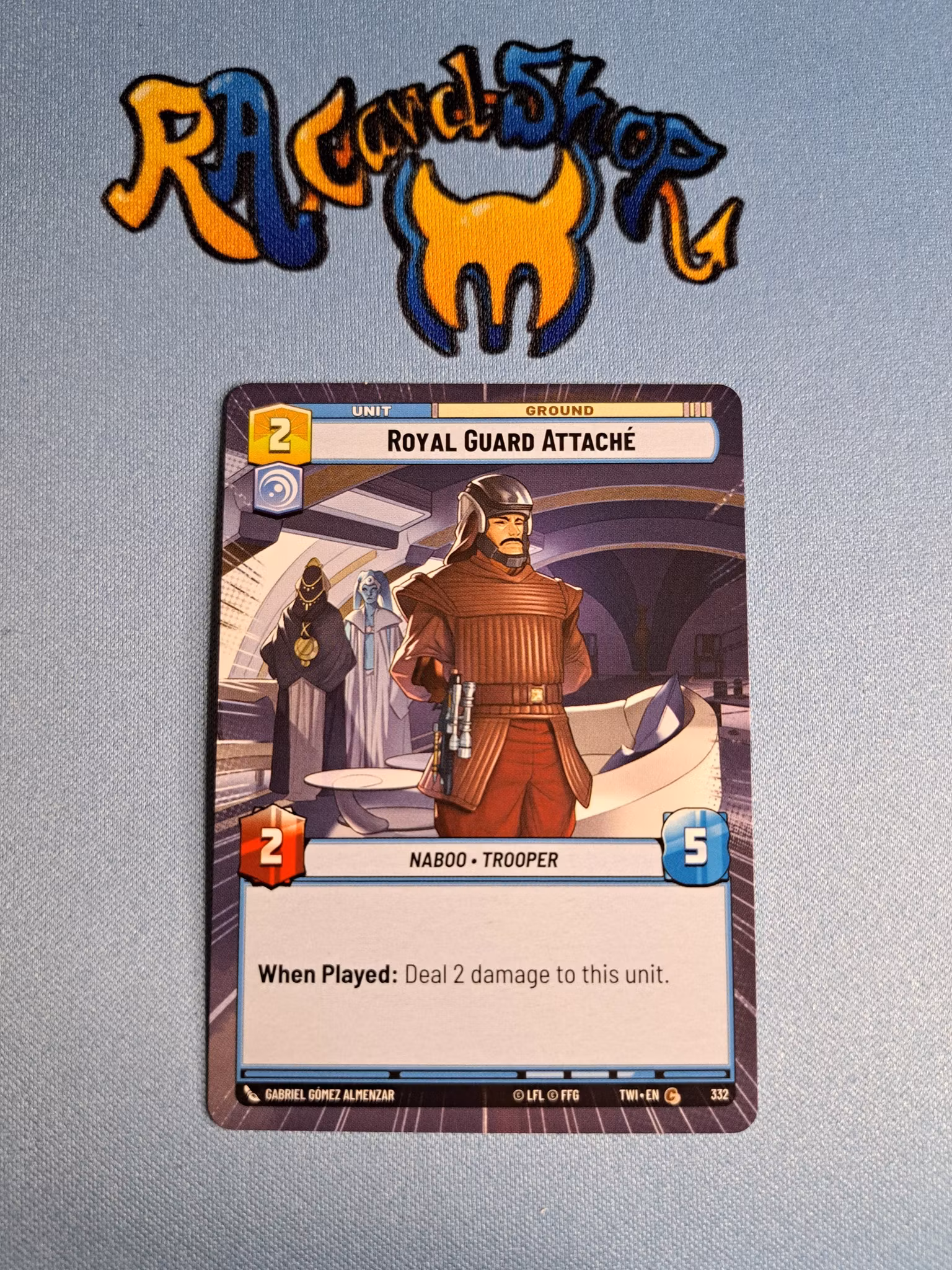 Royal Guard Attache Common Hyper 332 Twilight of the Republic (TWI) Star Wars Unlimited TCG
