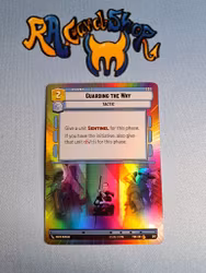 Guarding the Way Common Hyper Foil 347 Twilight of the Republic (TWI) Star Wars Unlimited TCG