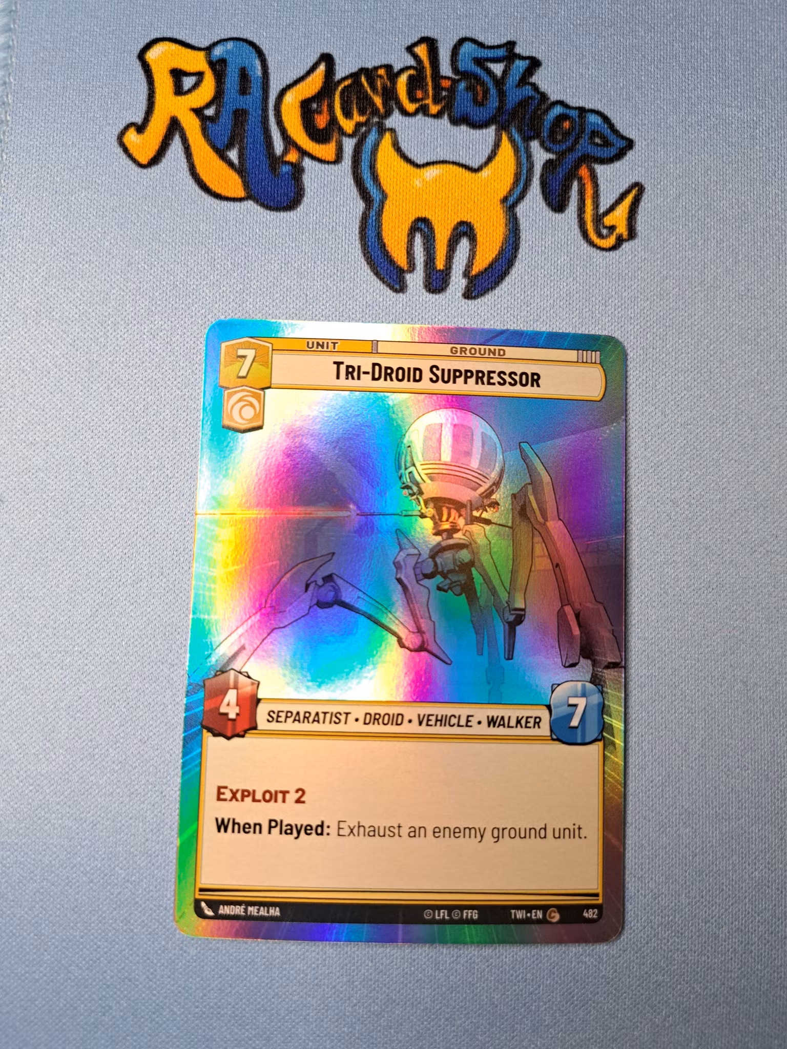 Tri-Droid Common Hyper Foil 482 Twilight of the Republic (TWI) Star Wars Unlimited TCG