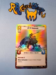 AT-TE Vanguard Uncommon Hyper Foil 508 Twilight of the Republic (TWI) Star Wars Unlimited TCG
