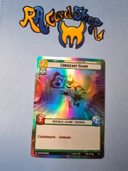 Coruscant Guard Common Hyper Foil 377 Twilight of the Republic (TWI) Star Wars Unlimited TCG