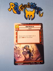 Grim Resolve Common Hyper 439 Twilight of the Republic (TWI) Star Wars Unlimited TCG