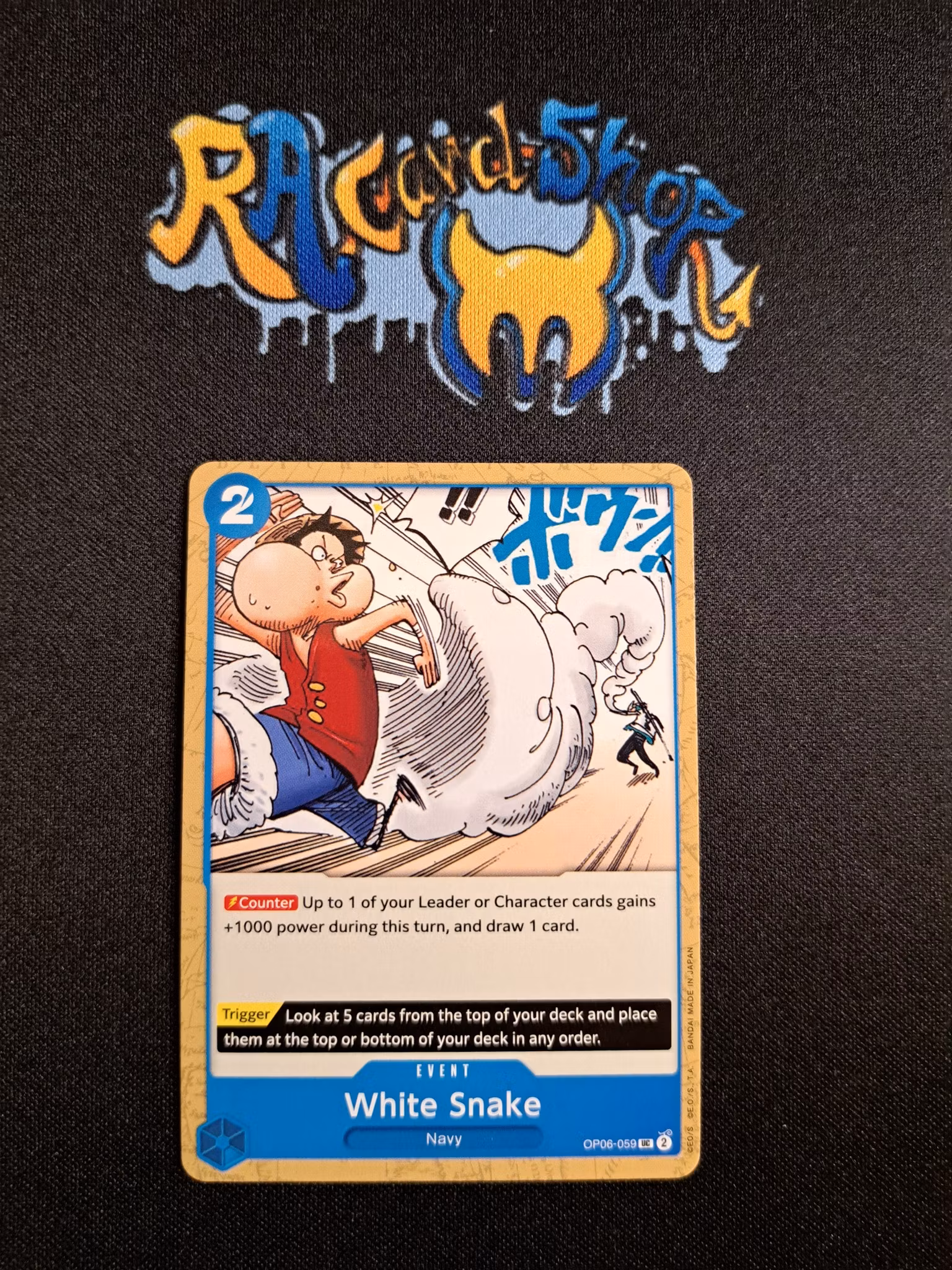 White Snake Uncommon OP06-059 Wings of the Captain OP06 One Piece Card Game