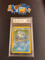 Blastoise Holo Rare 2/102 Base Set Raukcard 2 Pokemon