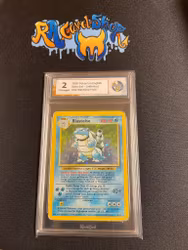 Blastoise Holo Rare 2/102 Base Set Raukcard 2 Pokemon