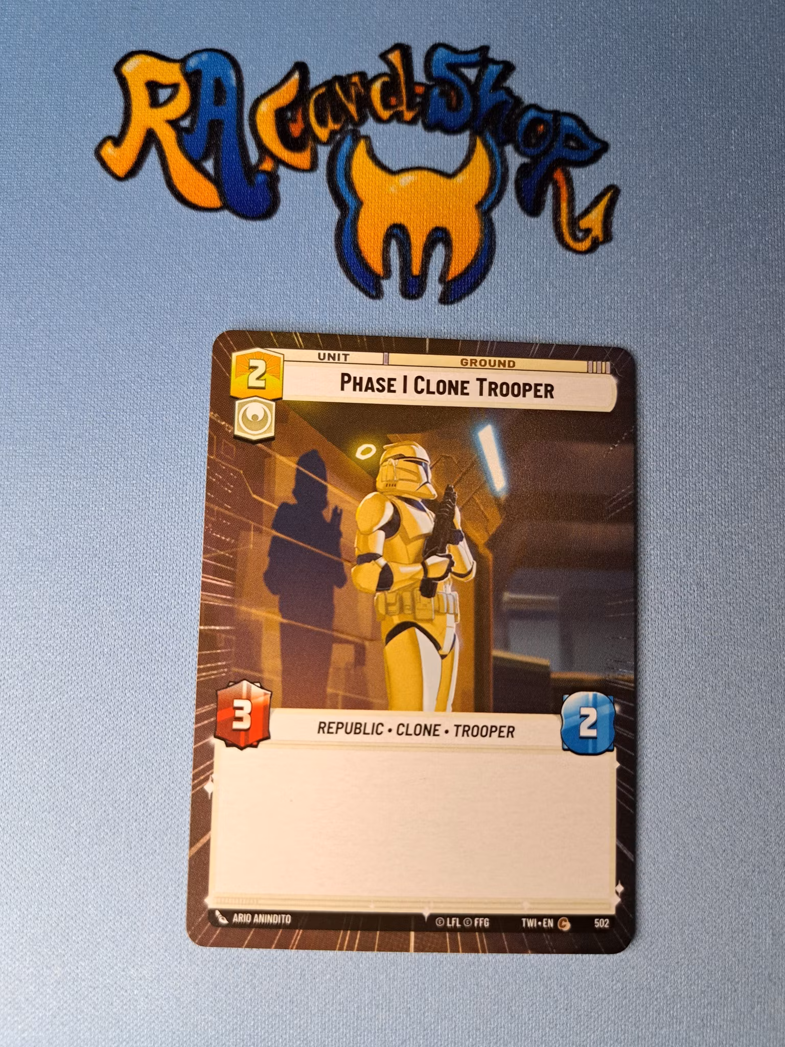 Phase I Clone Trooper Common Hyper 502 Twilight of the Republic (TWI) Star Wars Unlimited TCG