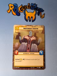 Independant Senator Uncommon Hyper 471 Twilight of the Republic (TWI) Star Wars Unlimited TCG