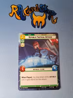 Republic Tactical Officer Common Hyper 363 Twilight of the Republic (TWI) Star Wars Unlimited TCG