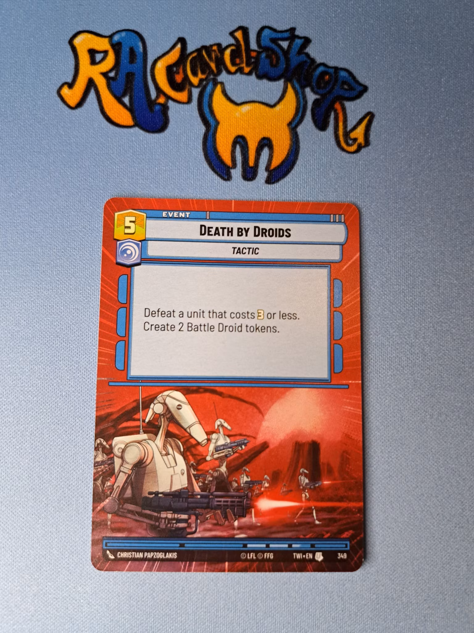 Death by Droids Uncommon Hyper 349 Twilight of the Republic (TWI) Star Wars Unlimited TCG