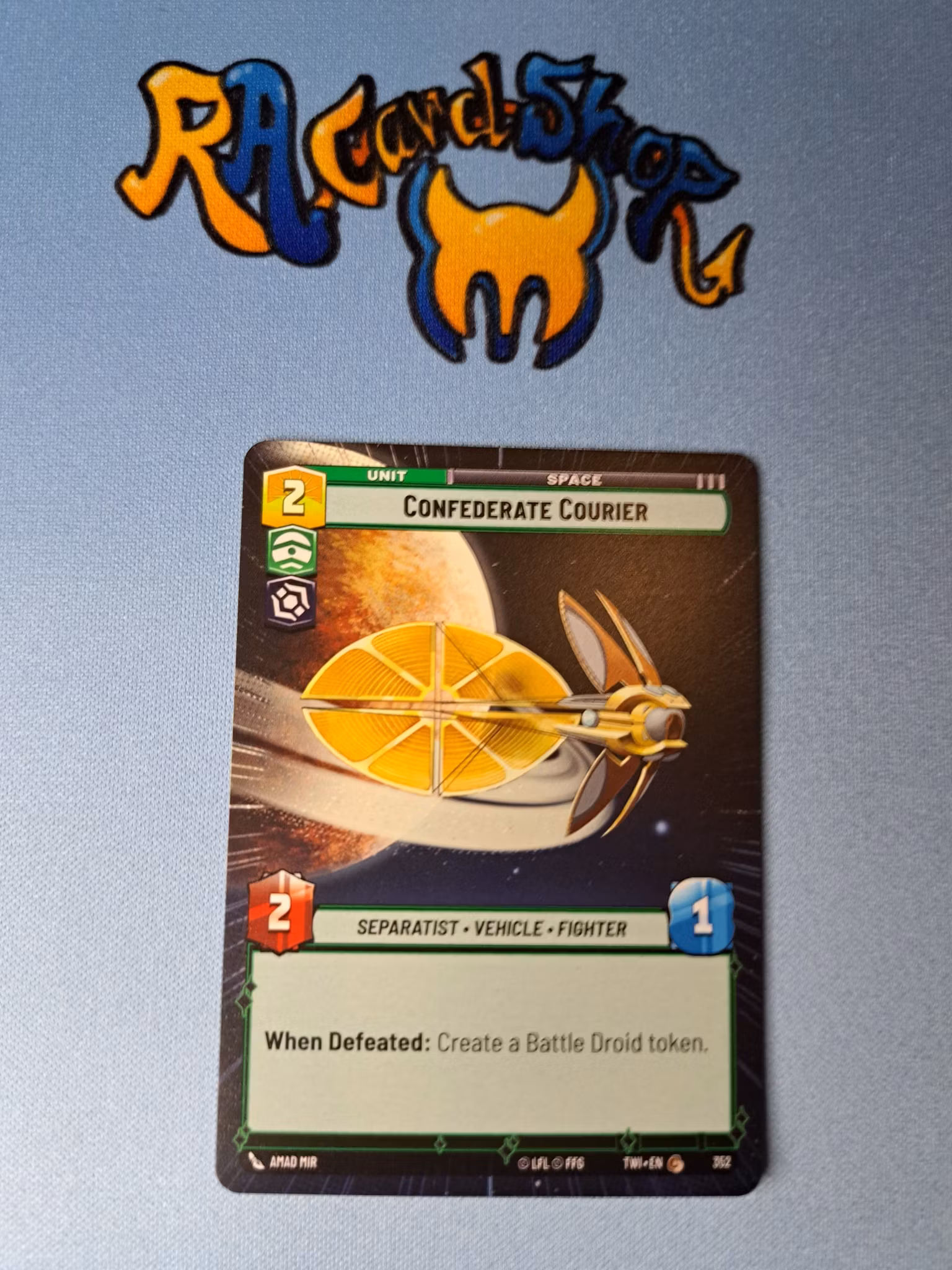 Confederate Courier Common Hyper 352 Twilight of the Republic (TWI) Star Wars Unlimited TCG