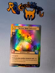 Tactical Droid Commander Uncommon Hyper Foil 449 Twilight of the Republic (TWI) Star Wars Unlimited TCG