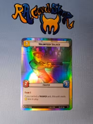 Volunteer Soldier Common Hyper Foil 514 Twilight of the Republic (TWI) Star Wars Unlimited TCG