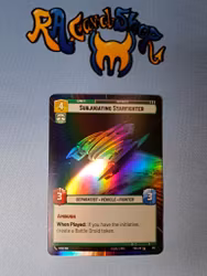 Subjugating Starfighter Common Hyper Foil 382 Twilight of the Republic (TWI) Star Wars Unlimited TCG