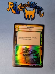 In Pursuit Common Foil 221/262 Twilight of the Republic (TWI) Star Wars Unlimited TCG