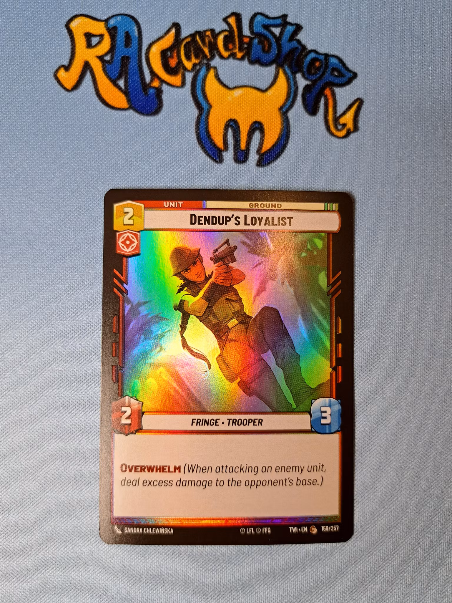 Dendups Loyalist Common Foil 159/262 Twilight of the Republic (TWI) Star Wars Unlimited TCG