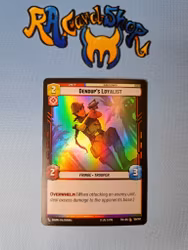 Dendups Loyalist Common Foil 159/262 Twilight of the Republic (TWI) Star Wars Unlimited TCG