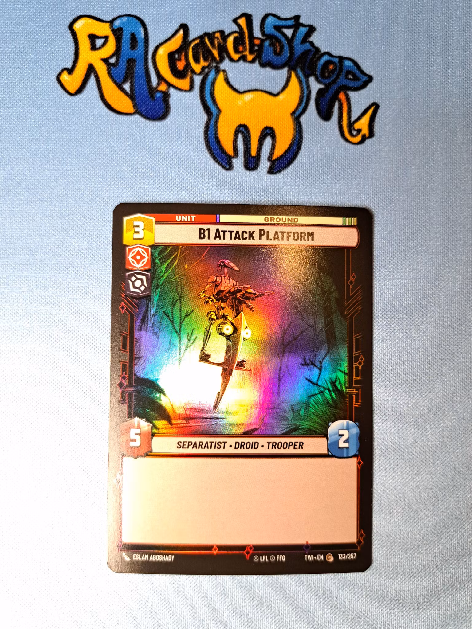 B1 Attack Platform Common Foil 133/262 Twilight of the Republic (TWI) Star Wars Unlimited TCG