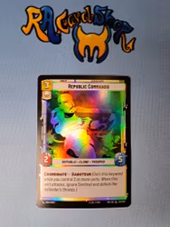 Republic Commando Common Foil 243/262 Twilight of the Republic (TWI) Star Wars Unlimited TCG