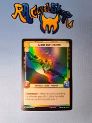 Clone Dive Trooper Common Foil 205/262 Twilight of the Republic (TWI) Star Wars Unlimited TCG