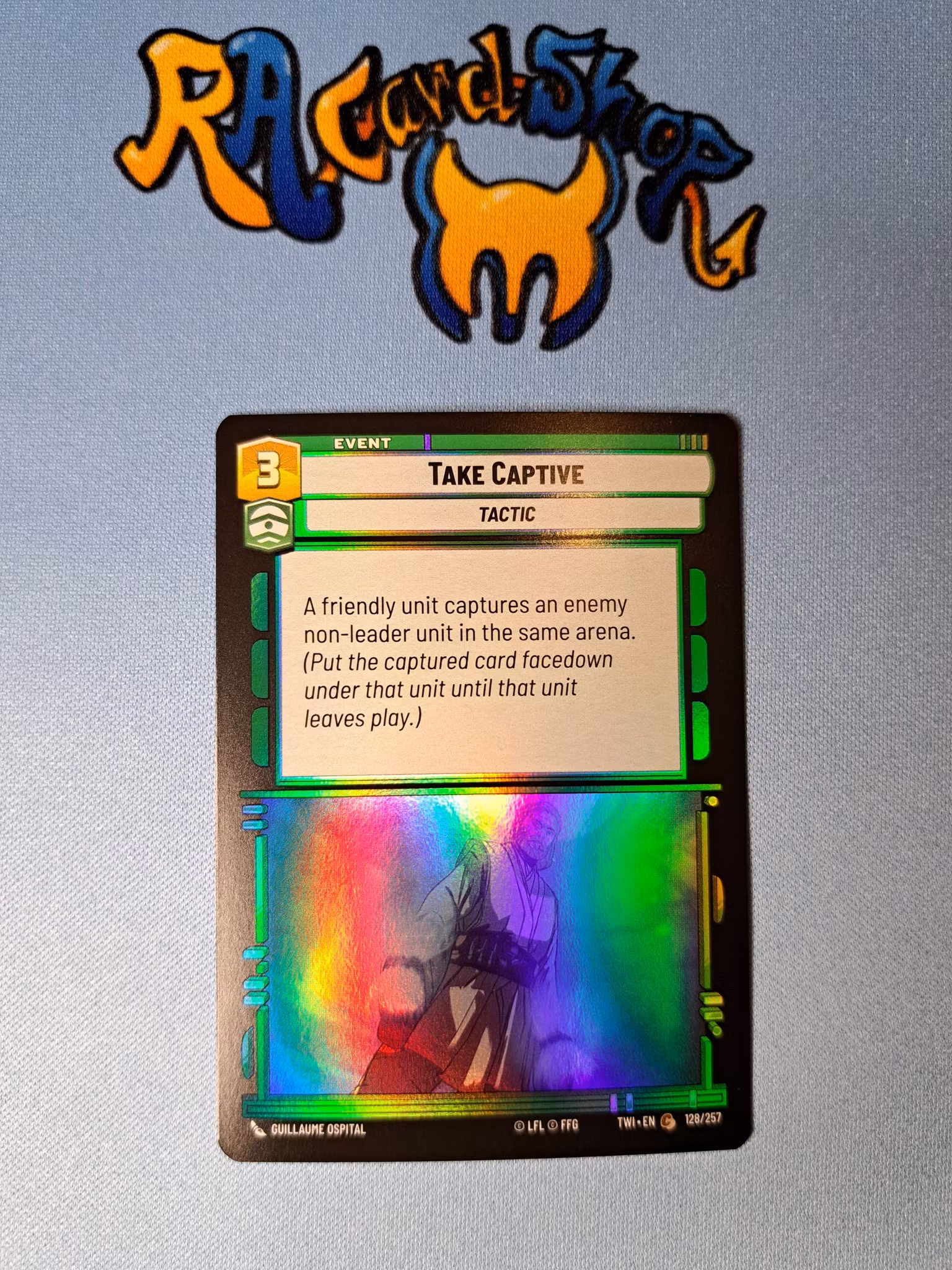 Take Captive Common Foil 128/262 Twilight of the Republic (TWI) Star Wars Unlimited TCG
