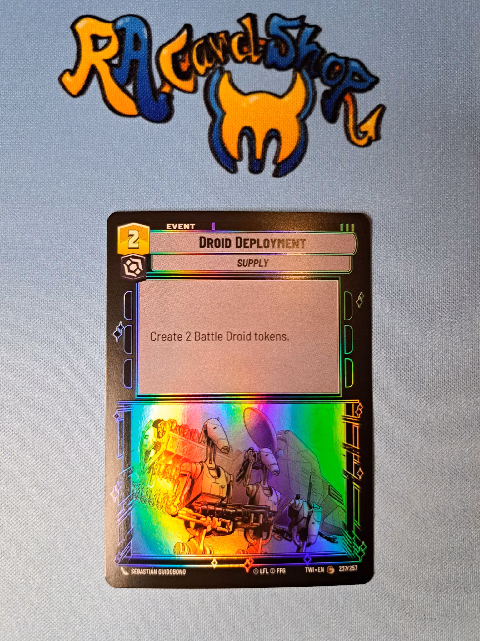 Droid Deployment Common Foil 237/262 Twilight of the Republic (TWI) Star Wars Unlimited TCG