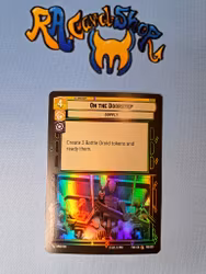 On the Doorstep Common Foil 190/262 Twilight of the Republic (TWI) Star Wars Unlimited TCG