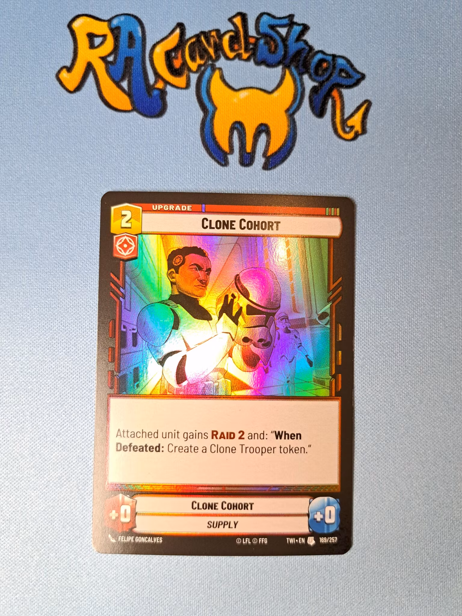 Clone Cohort Uncommon Foil 169/262 Twilight of the Republic (TWI) Star Wars Unlimited TCG