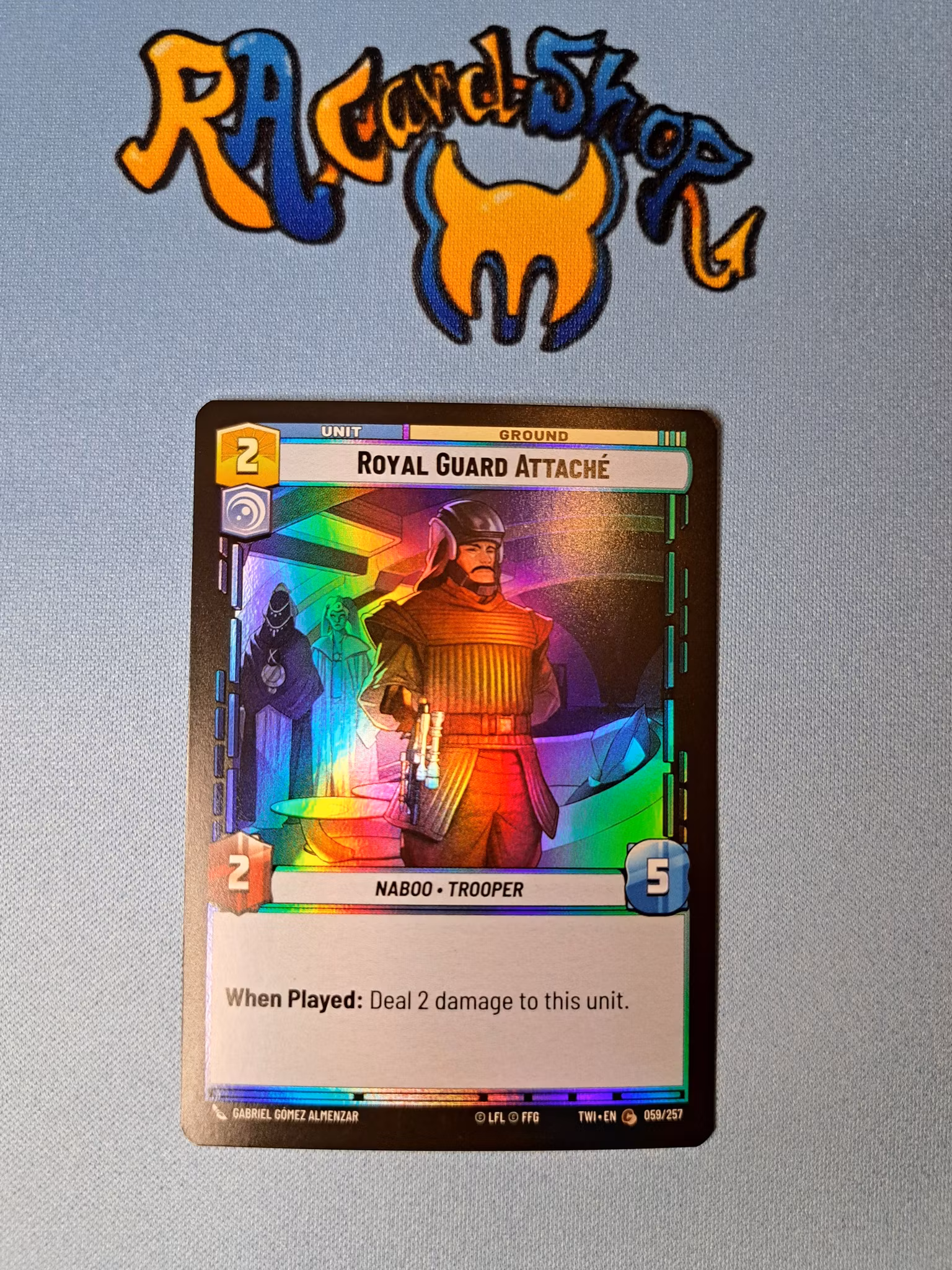 Royal Guard Attache Common Foil 059/262 Twilight of the Republic (TWI) Star Wars Unlimited TCG