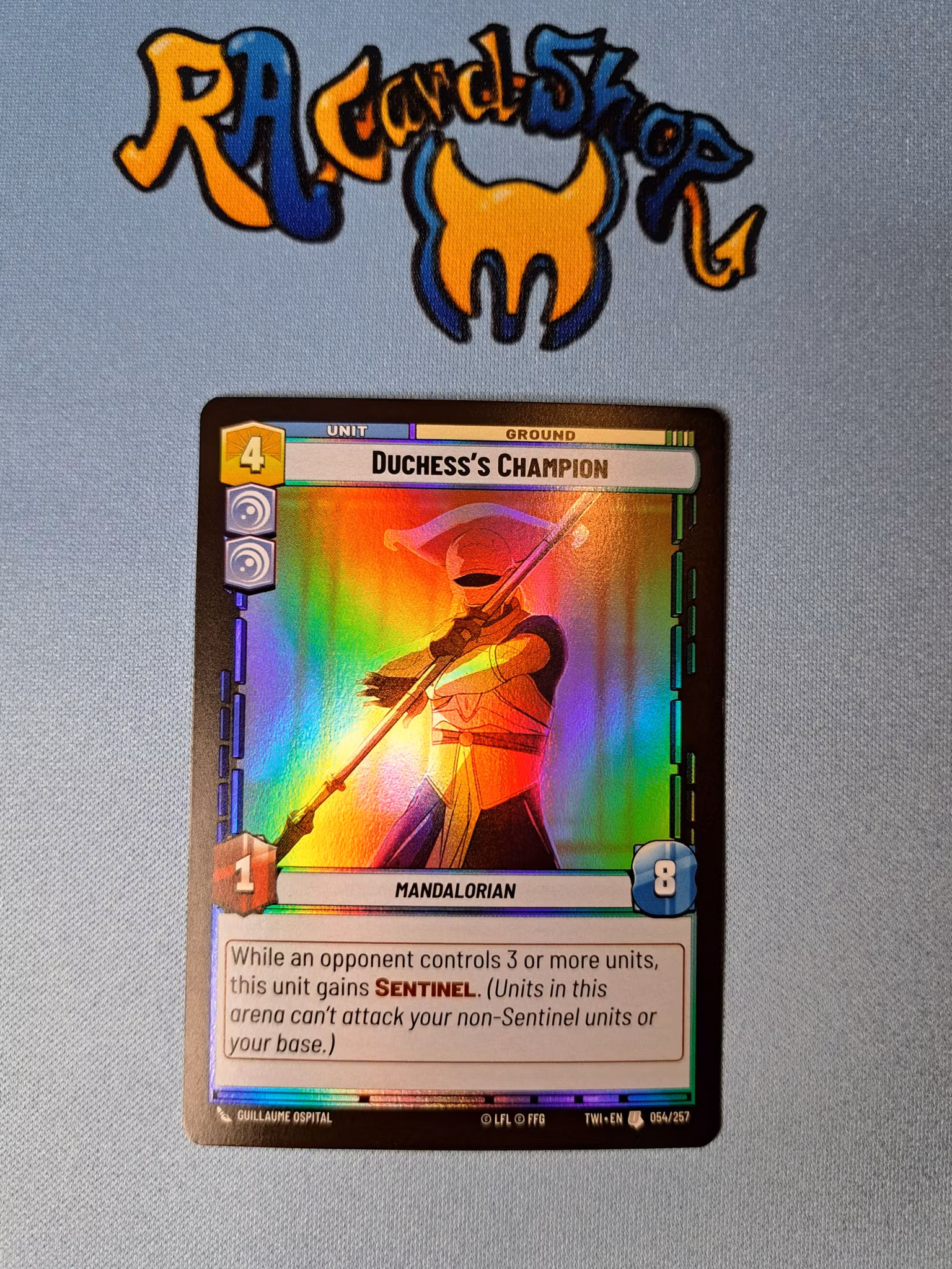 Duchesss Champion Uncommon Foil 054/262 Twilight of the Republic (TWI) Star Wars Unlimited TCG