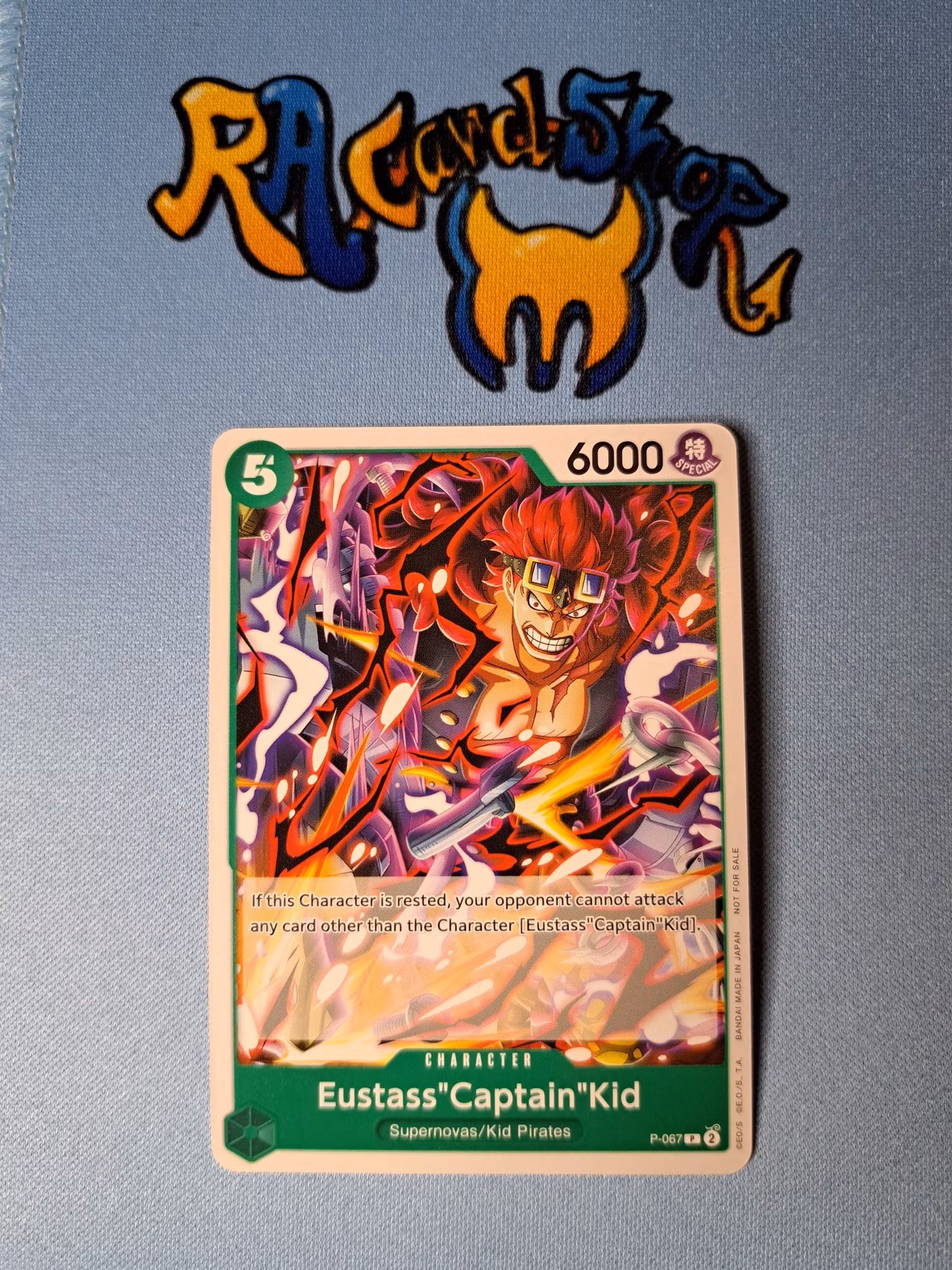 Eustass "Captain" Kid P-067 Numbered Promos One Piece Card Game