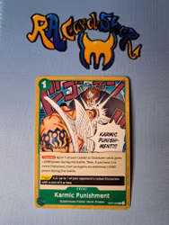 Karmic Punishment Pre Release Common OP07-035 500 Years In To the Future OP07 One Piece Card Game